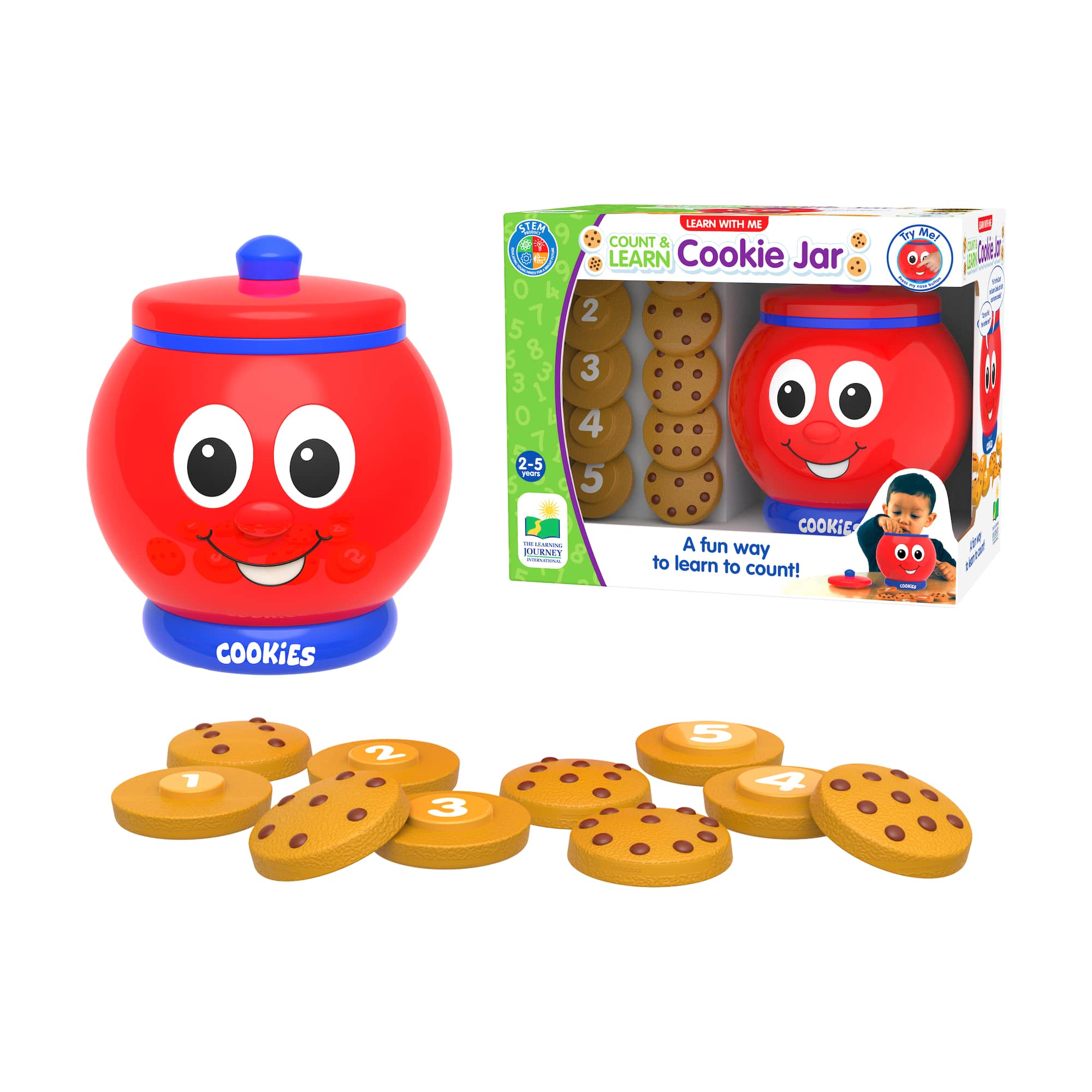 Learn with Me - Count & Learn Cookie Jar